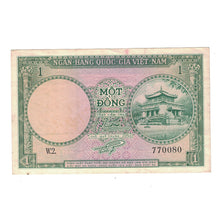 Billet, Viet Nam du Sud , 1 D<ox>ng, Undated (1956), KM:1a, TTB