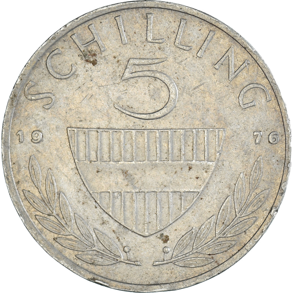 Coin, Austria, 5 Schilling, 1976