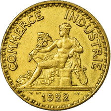 Coin, France, Chambre de commerce, 2 Francs, 1922, Paris, AU(55-58)