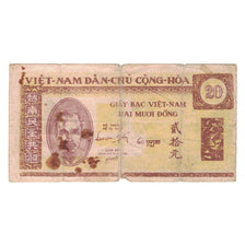Geldschein, Vietnam, 20 D<ox>ng, Undated (1946), KM:7, SGE
