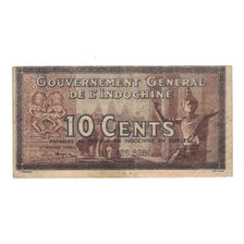 Banknote, FRENCH INDO-CHINA, 10 Cents, KM:85e, VG(8-10)
