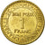 Coin, France, Chambre de commerce, Franc, 1921, Paris, AU(55-58)