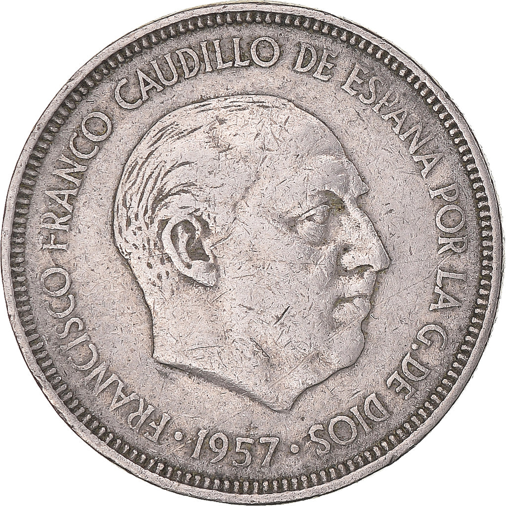 Monnaie, Espagne, 5 Pesetas, 1960