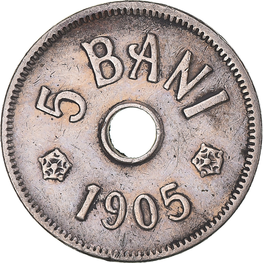 Münze, Rumänien, 5 Bani, 1905