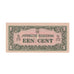 Banknote, Netherlands Indies, 1 Cent, KM:119b, UNC(65-70)