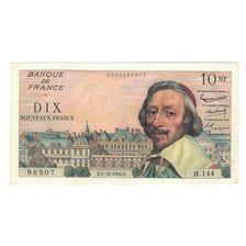 Francia, 10 Nouveaux Francs, Richelieu, 1960, H.144, BB+, Fayette:57.12, KM:142a