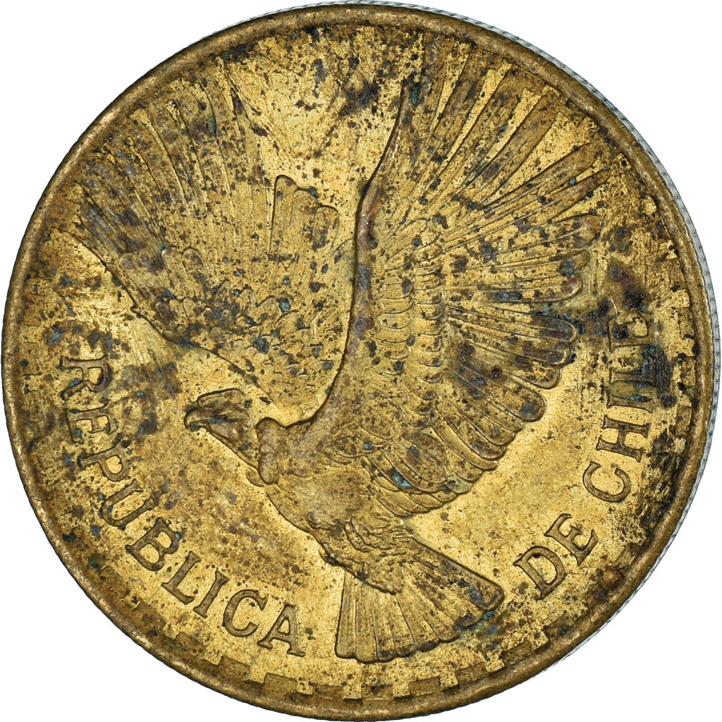 Moneta, Chile, 5 Centesimos, 1964