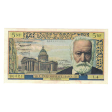 France, 5 Nouveaux Francs, Victor Hugo, 1959, L.4, EF(40-45), Fayette:56.1