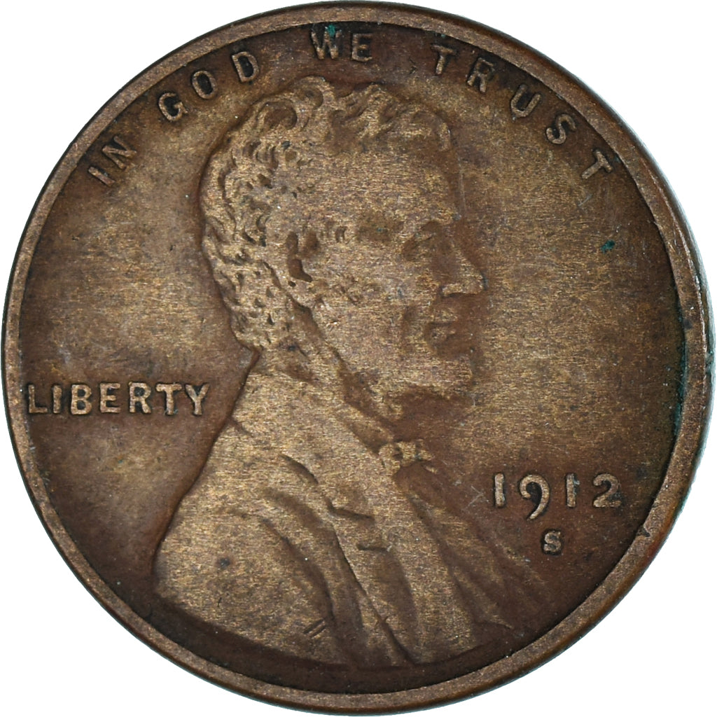 Moeda, Estados Unidos da América, Cent, 1912