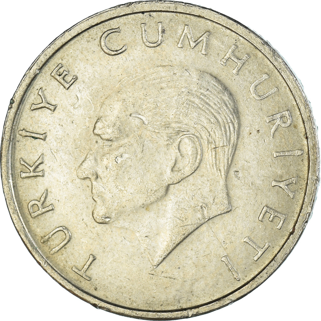 Moeda, Turquia, 10000 Lira, 10 Bin Lira, 1999