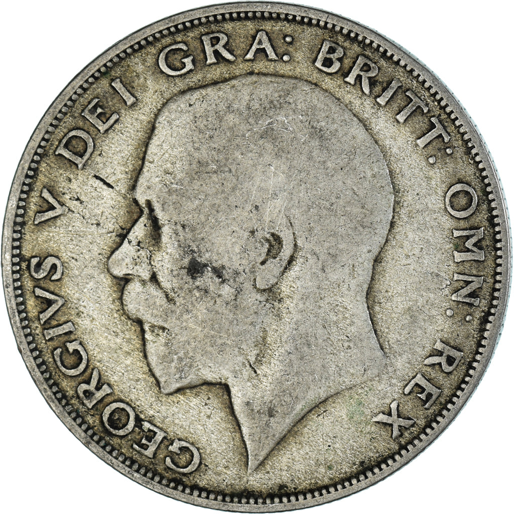 Moneda, Gran Bretaña, 1/2 Crown, 1920