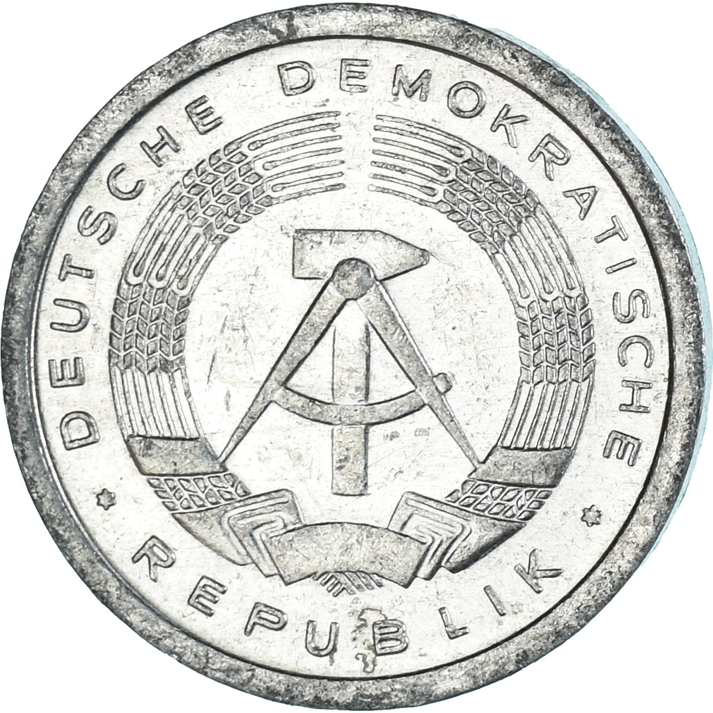 Moneda, REPÚBLICA DEMOCRÁTICA ALEMANA, Pfennig, 1989