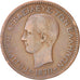 Greece, George I, 10 Lepta, 1870 BB, Strassburg, EF(40-45), Copper, KM:43