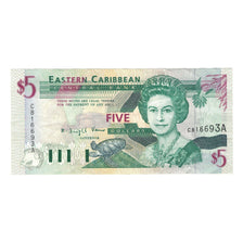 Banknote, East Caribbean States, 5 Dollars, Undated (2003), KM:42d, EF(40-45)