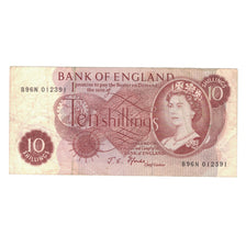 Banknote, Great Britain, 10 Shillings, KM:373c, VF(30-35)