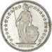 Munten, Zwitserland, 2 Francs, 2001