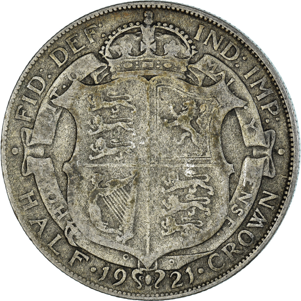 Moneta, Wielka Brytania, 1/2 Crown, 1921