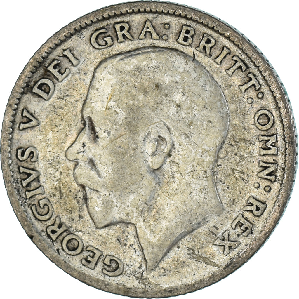 Munten, Groot Bretagne, 6 Pence, 1924