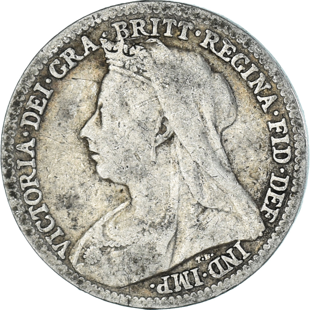 Coin, Great Britain, 3 Pence, 1899