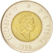 Canada, Elizabeth II, 2 Dollars, 1996, Royal Canadian Mint, EF(40-45)