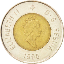 Canada, Elizabeth II, 2 Dollars, 1996, Royal Canadian Mint, EF(40-45)