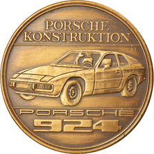 Germany, Medal, Calendrier, Porsche Konstruktion, Automobile, 1977, MS(63)