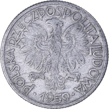 Moneta, Polonia, 2 Zlote, 1959