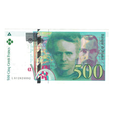 France, 500 Francs, Pierre et Marie Curie, 1994, L012824092, EF(40-45)
