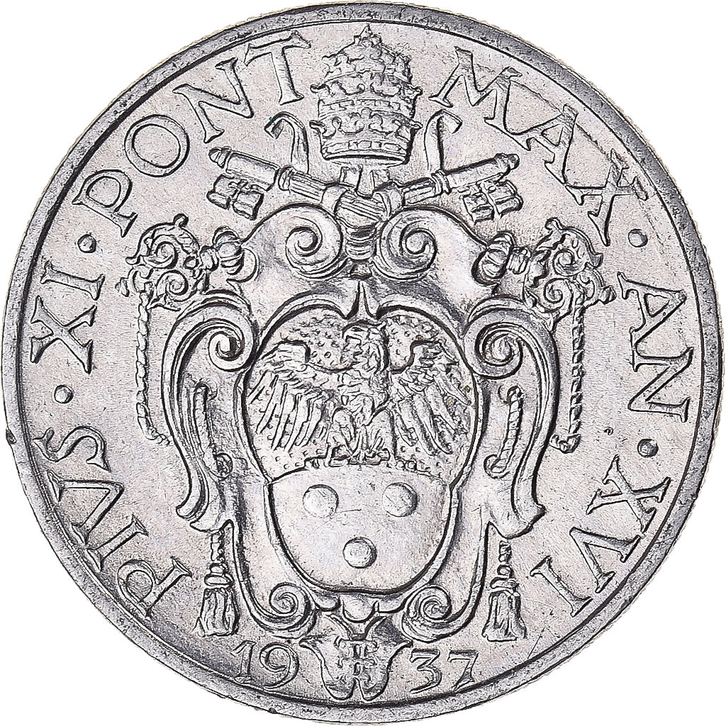 Moneta, Watykan, 20 Centesimi, 1937