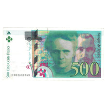 France, 500 Francs, Pierre et Marie Curie, 1994, D002602569, EF(40-45)