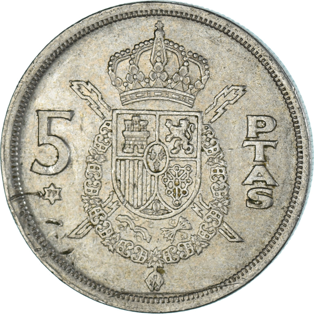 Munten, Spanje, 5 Pesetas, 1979