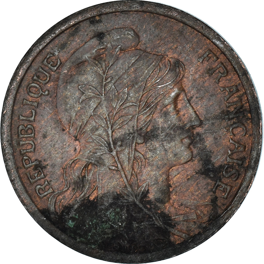 Moneda, Francia, 2 Centimes, 1909