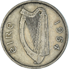 Moneda, Irlanda, Florin, 1954