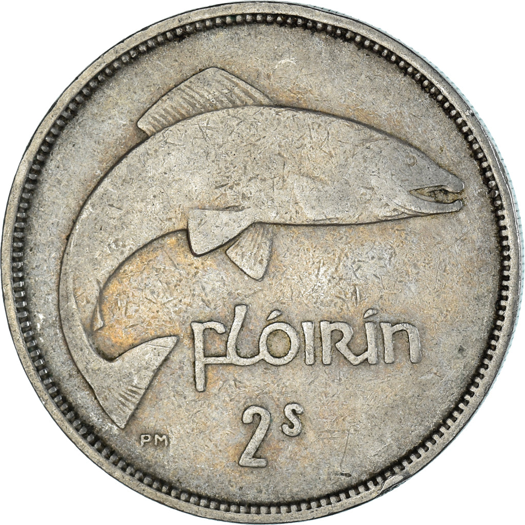 Moneda, Irlanda, Florin, 1954