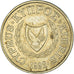 Moneda, Chipre, 10 Cents, 1992