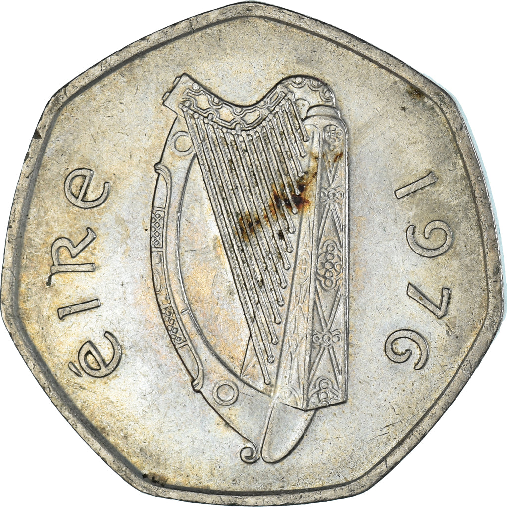 Coin, Ireland, 50 Pence, 1976