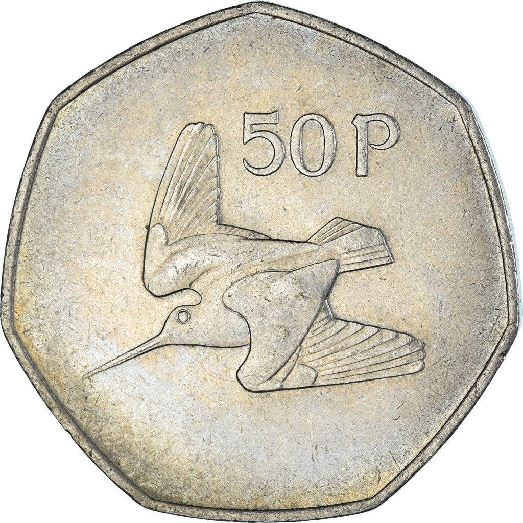 Coin, Ireland, 50 Pence, 1976