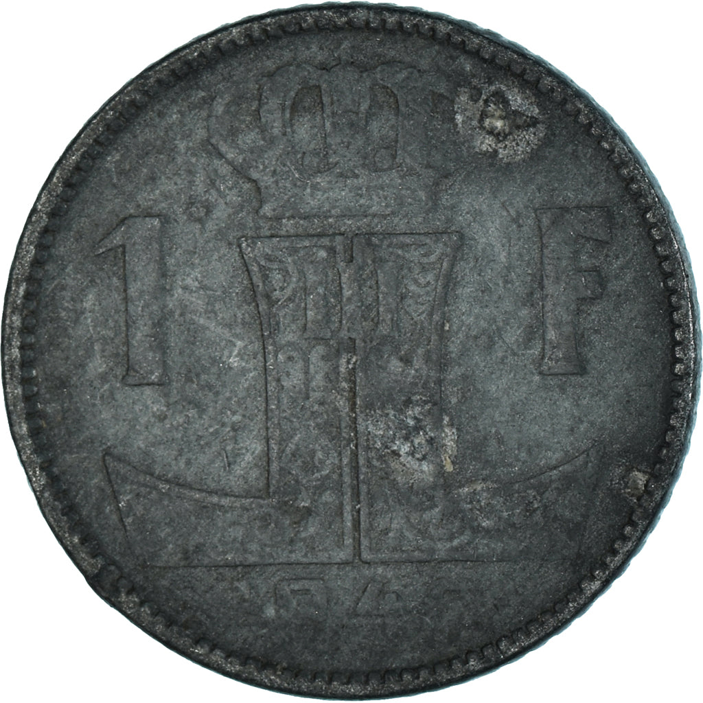 Moneta, Belgia, 1 Franc, Undated
