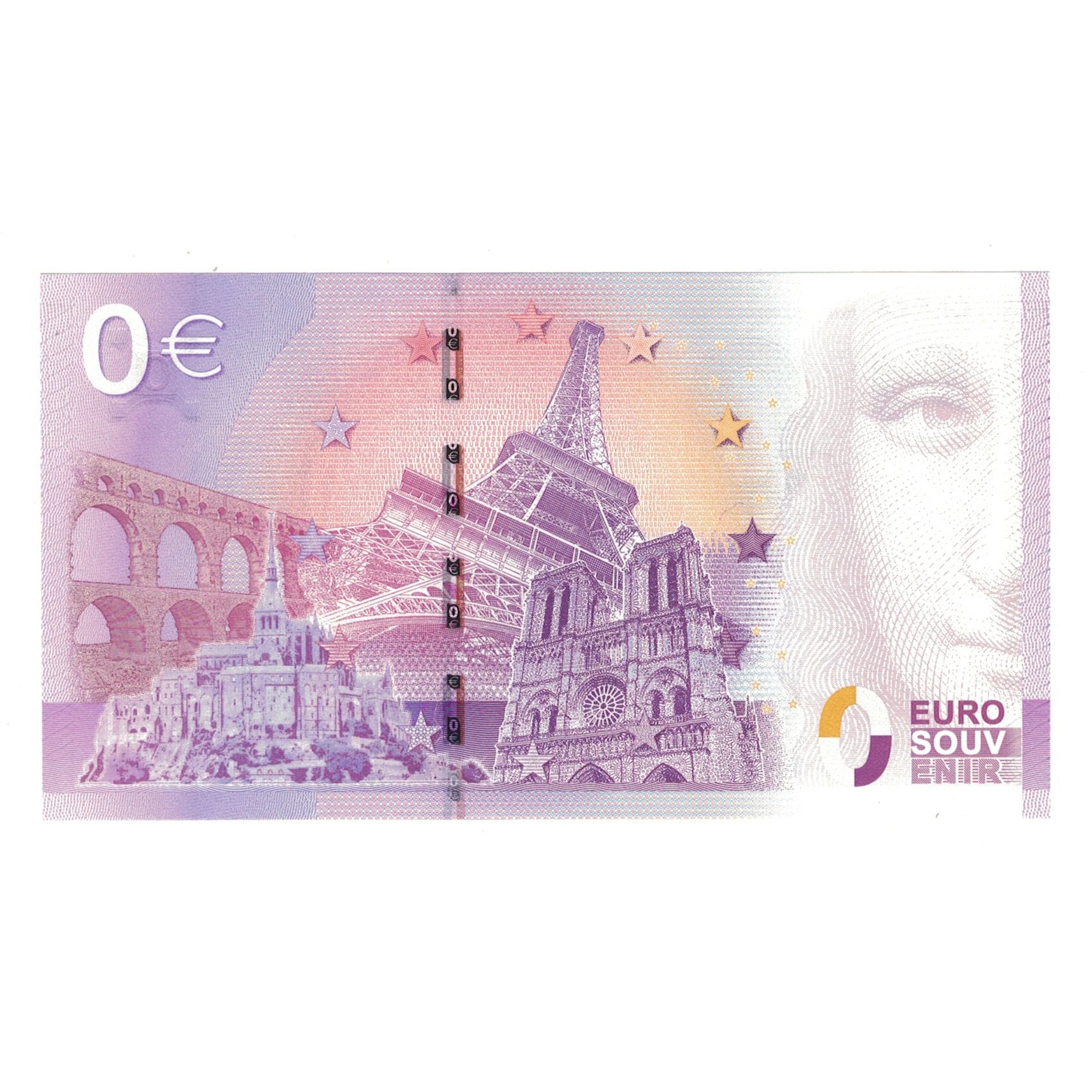 France, Tourist Banknote - 0 Euro, 2015, UEDR001046, CERZA, PARC ZOOLOGIQUE