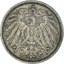 Moeda, ALEMANHA - IMPÉRIO, 10 Pfennig, 1907