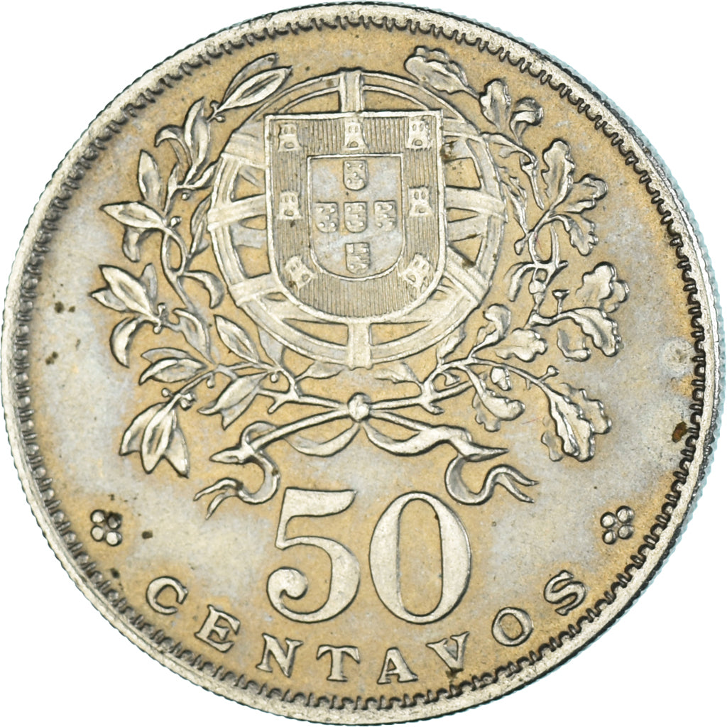 Moneda, Portugal, 50 Centavos, 1965