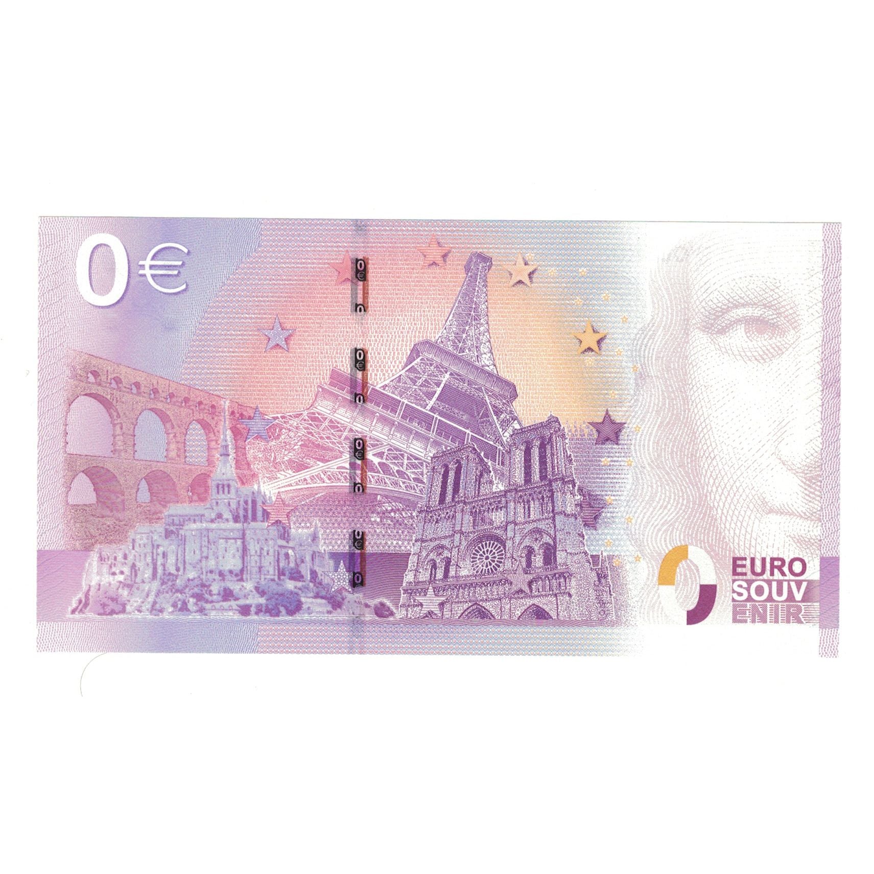 Francia, Tourist Banknote - 0 Euro, 2015, UEEC000455, L'ILE D'ORLEON, FDS