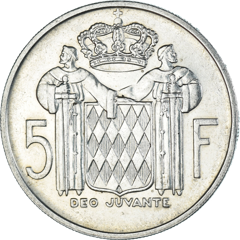Moneda, Mónaco, 5 Francs, 1960