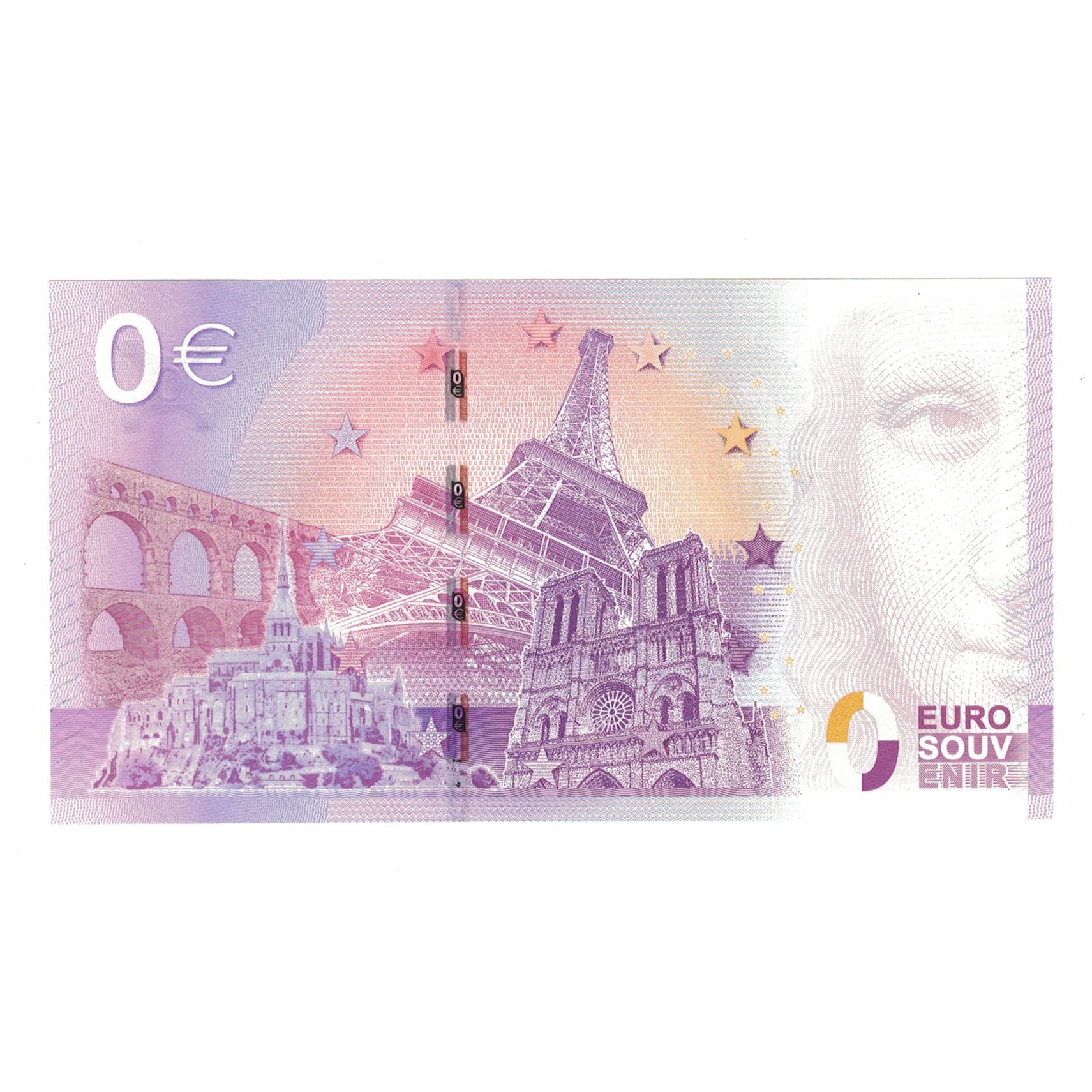 Frankrijk, Tourist Banknote - 0 Euro, 2015, UEDG002342, CHATEAU DE JOUX, NIEUW