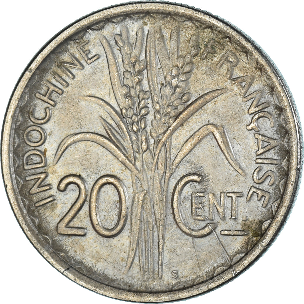 Moneta, INDOCINA FRANCESE, 20 Cents, 1941