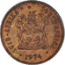Münze, Südafrika, Cent, 1974