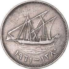Coin, Kuwait, 50 Fils, 1961