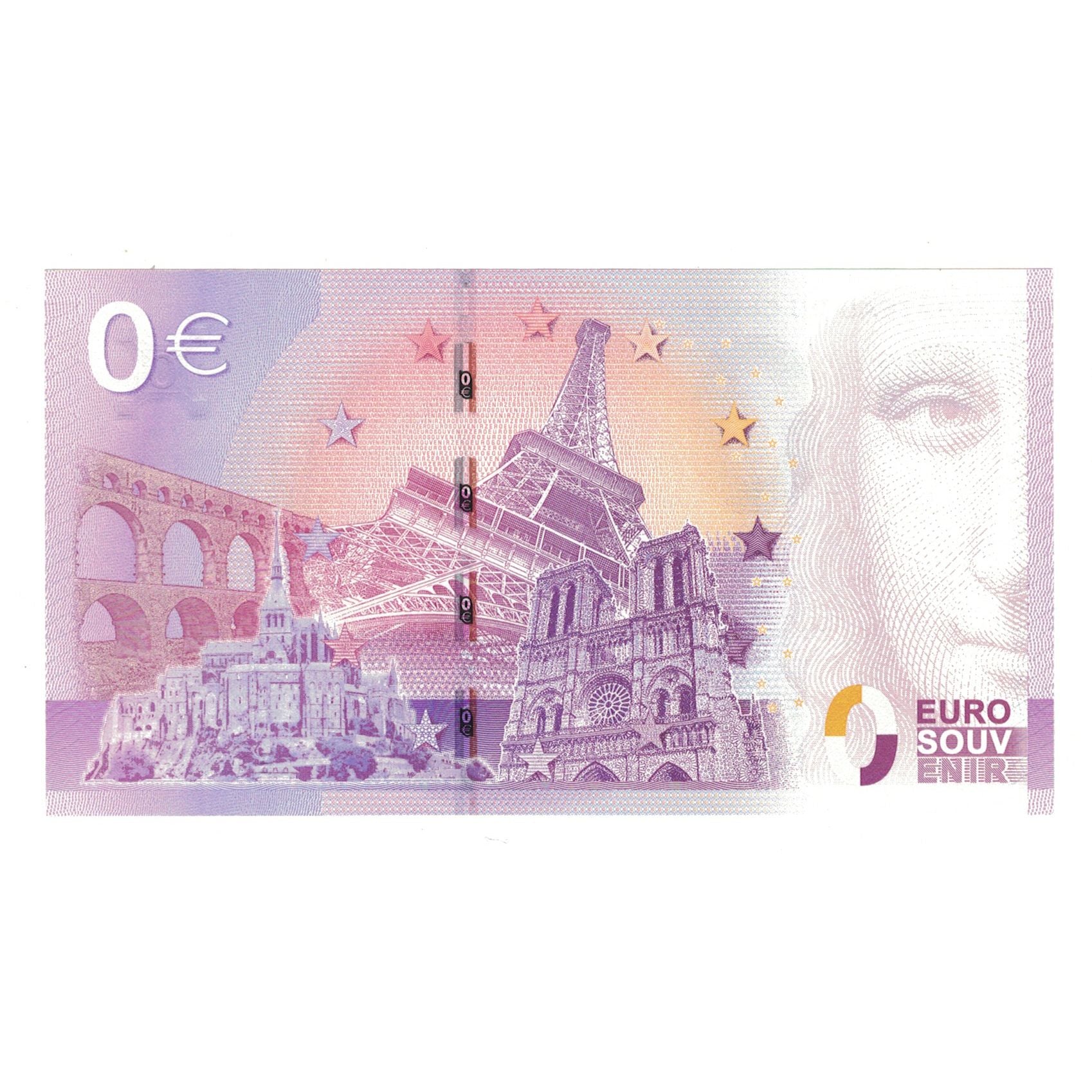 Francia, Tourist Banknote - 0 Euro, 2015, UEAU007948, CHATEAU DU CLOS LUCE, FDS