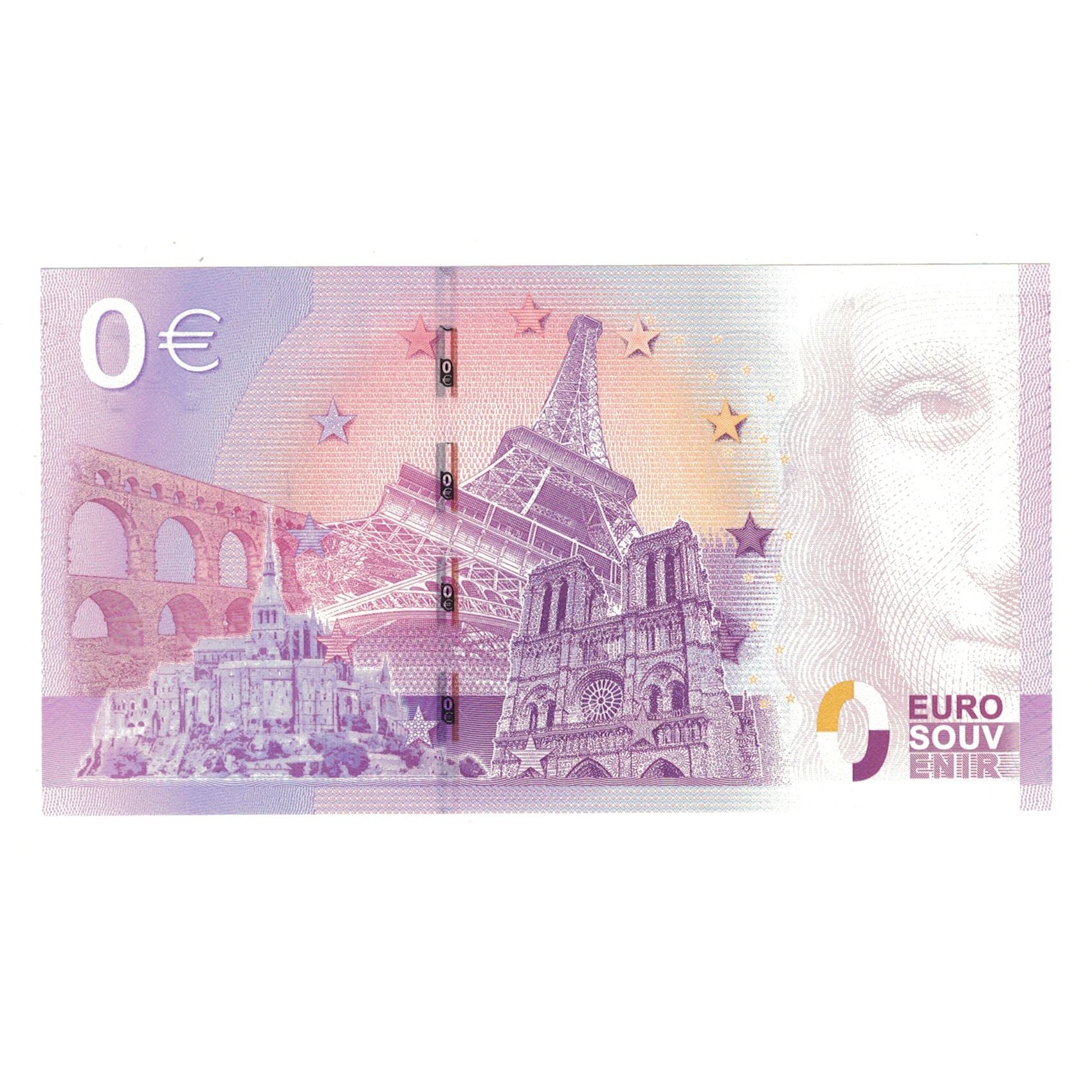 Frankrijk, Tourist Banknote - 0 Euro, 2015, UECG001032, SOUS MARIN ESPADON