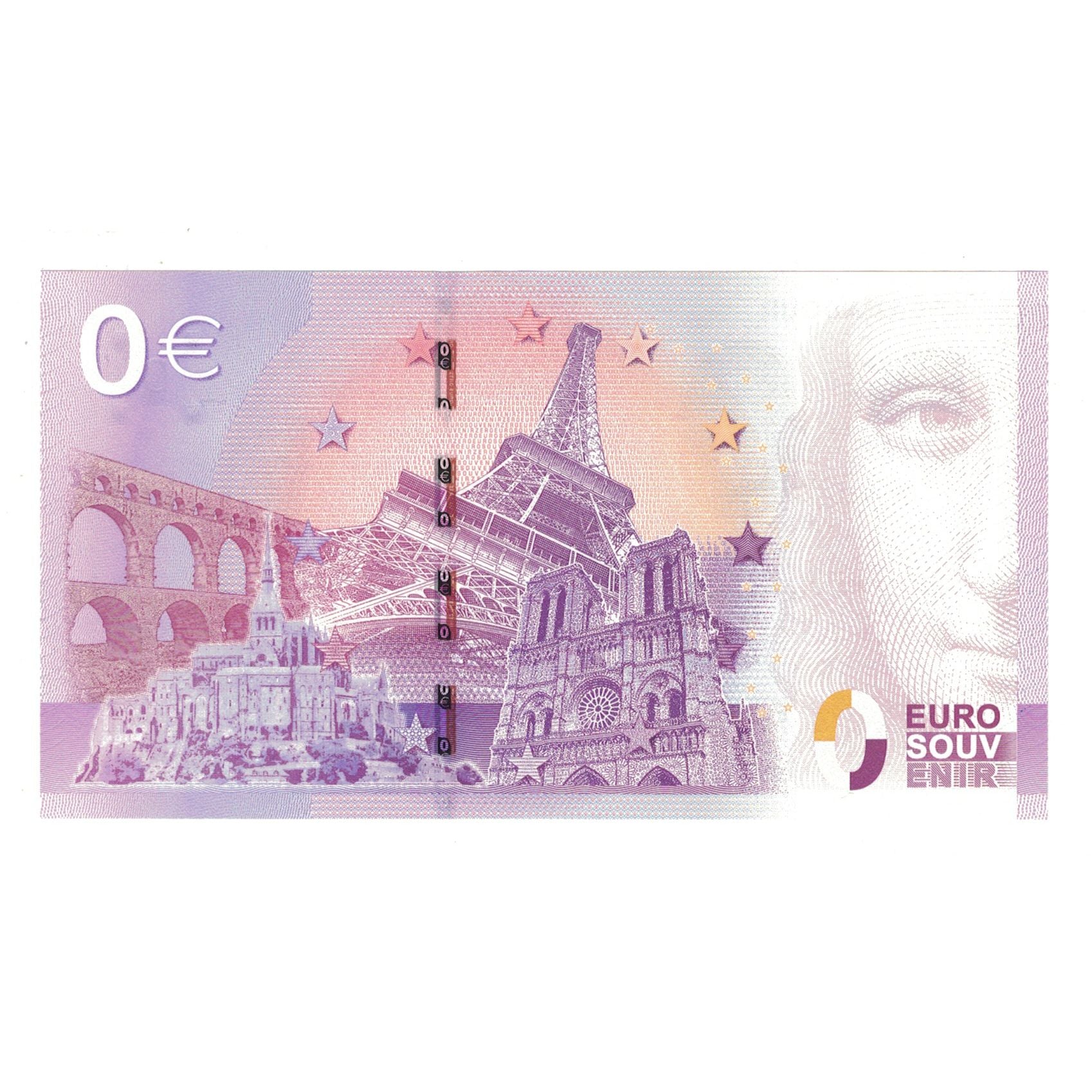 Francia, Tourist Banknote - 0 Euro, 2015, UEDN000222, ROCAMADOUR, FDS